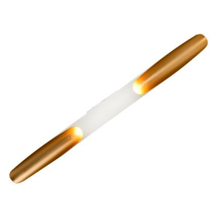 Βρες το Φωτιστικό Τοίχου ArteLibre PAMPA Δίφωτο Λευκό/Χρυσό Μέταλλο/Αλουμίνιο 6x75x40cm σε μοναδική τιμή στο clickforshop.gr