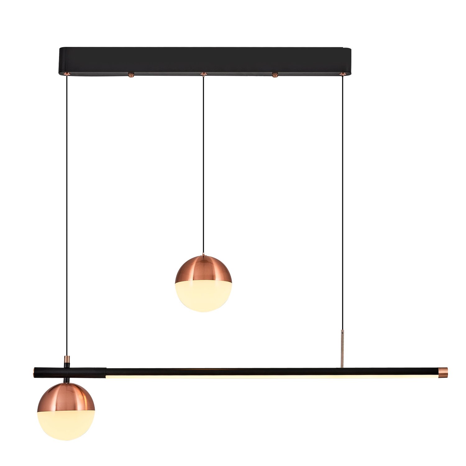 Φωτιστικό Κρεμαστό ArteLibre MOVIMA Μαύρο Μέταλλο/Αλουμίνιο 87x12x120cm Βρες το Φωτιστικό Κρεμαστό ArteLibre MOVIMA Μαύρο Μέταλλο/Αλουμίνιο 87x12x120cm σε μοναδική τιμή στο clickforshop.gr