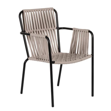 Βρες το Πολυθρόνα Κήπου ArteLibre DAYA Γκρι/Μαύρο Αλουμίνιο/Rattan 57x67x84cm σε μοναδική τιμή στο clickforshop.gr