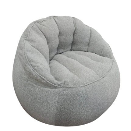 Βρες το Πουφ Πολυθρόνα ArteLibre HIMALIA Γκρι Ύφασμα Φ80x73cm σε μοναδική τιμή στο clickforshop.gr