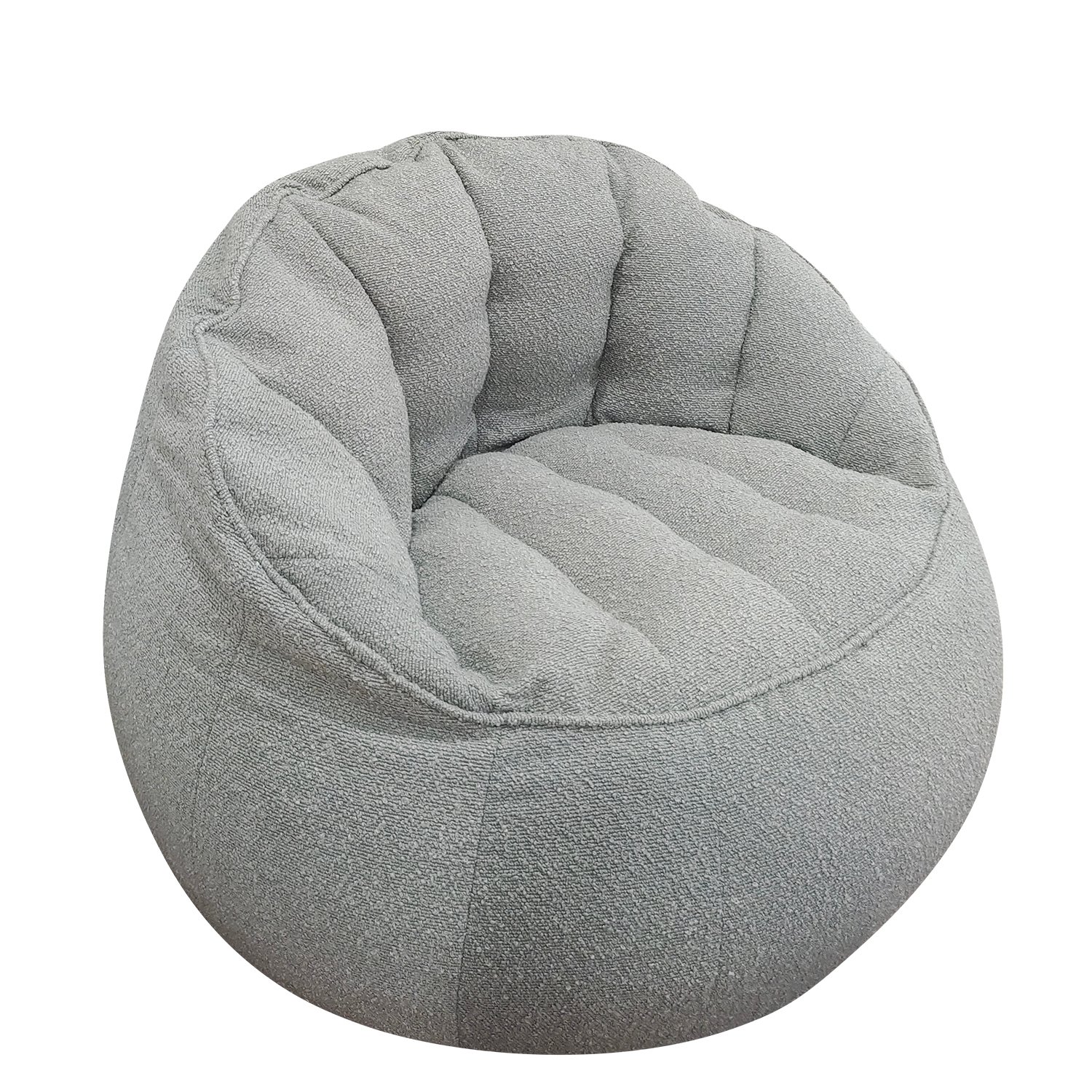 Πουφ Πολυθρόνα ArteLibre HIMALIA Γκρι Ύφασμα Φ80x73cm Βρες το Πουφ Πολυθρόνα ArteLibre HIMALIA Γκρι Ύφασμα Φ80x73cm σε μοναδική τιμή στο clickforshop.gr