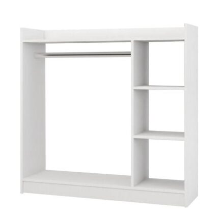 Βρες το Κρεμάστρα Δαπέδου ArteLibre ZOLA Λευκό Μοριοσανίδα/Μέταλλο 123.6x35x120cm σε μοναδική τιμή στο clickforshop.gr