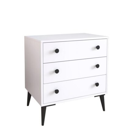 Βρες το Συρταριέρα ArteLibre AMARI Λευκό Μοριοσανίδα 72x43x79cm σε μοναδική τιμή στο clickforshop.gr