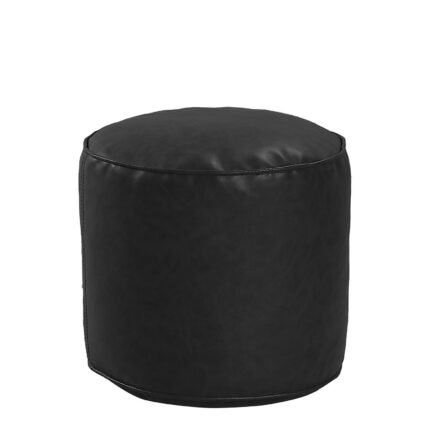 Βρες το Πουφ ArteLibre HABIBAH Μαύρο Δέρμα Φ45x35cm σε μοναδική τιμή στο clickforshop.gr