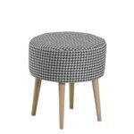 Βρες το Σκαμπό ArteLibre ADA Houndstooth Ανθρακί Ύφασμα 40x43cm σε μοναδική τιμή στο clickforshop.gr
