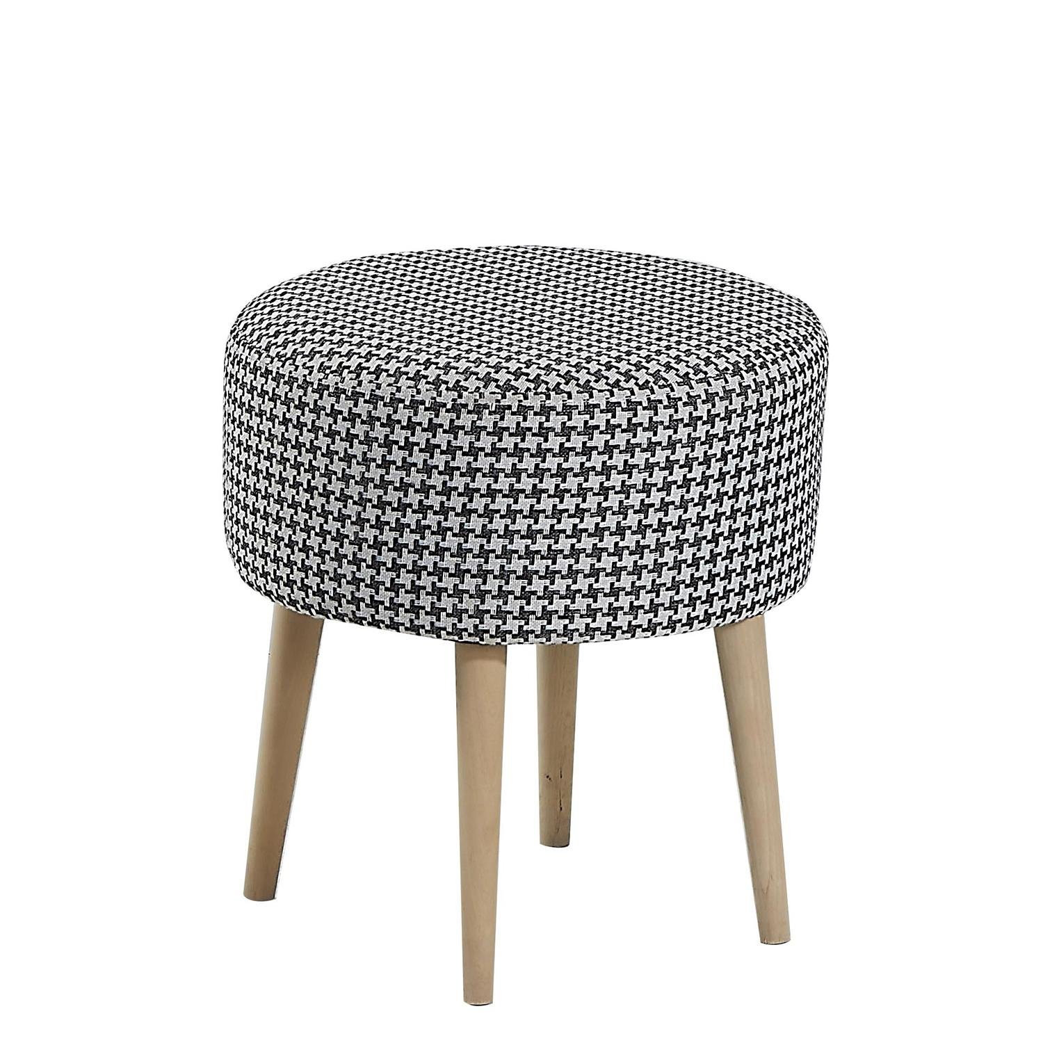 Σκαμπό ArteLibre ADA Houndstooth Ανθρακί Ύφασμα 40x43cm Βρες το Σκαμπό ArteLibre ADA Houndstooth Ανθρακί Ύφασμα 40x43cm σε μοναδική τιμή στο clickforshop.gr