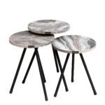 Βρες το Τραπεζάκι Βοηθητικό ArteLibre UBA Γκρι/Όψη Μαρμάρου Μοριοσανίδα/Μέταλλο 33.5x52cm Σετ 3Τμχ σε μοναδική τιμή στο clickforshop.gr