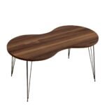 Βρες το Τραπεζάκι Σαλονιού ArteLibre SADE Καρυδί Μοριοσανίδα/Μέταλλο 41x90x40cm σε μοναδική τιμή στο clickforshop.gr