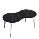 Βρες το Τραπεζάκι Σαλονιού ArteLibre SADE Μαύρο Μοριοσανίδα/Μέταλλο 41x90x40cm σε μοναδική τιμή στο clickforshop.gr