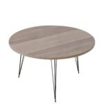 Βρες το Τραπεζάκι Σαλονιού ArteLibre TAYO Cordoba Μοριοσανίδα/Μέταλλο Φ70x40cm σε μοναδική τιμή στο clickforshop.gr