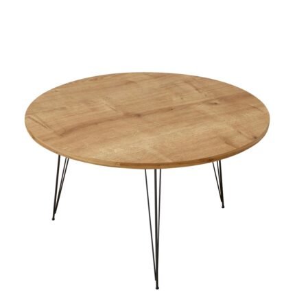 Βρες το Τραπεζάκι Σαλονιού ArteLibre TAYO Δρυς Μοριοσανίδα/Μέταλλο Φ70x40cm σε μοναδική τιμή στο clickforshop.gr