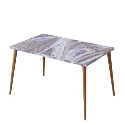 Βρες το Τραπεζάκι Σαλονιού ArteLibre AMALUR Γκρι/Όψη Μαρμάρου Μοριοσανίδα/Ξύλο 40x72x45cm σε μοναδική τιμή στο clickforshop.gr