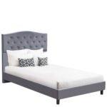 Βρες το Κρεβάτι Ημίδιπλο ArteLibre JUNIPER Γκρι Ύφασμα 209x132x125cm (Στρώμα 120x200cm) σε μοναδική τιμή στο clickforshop.gr