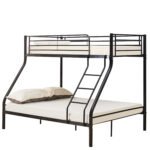 Βρες το Κουκέτα ArteLibre OSAGE Μαύρο Μέταλλο 200x148x161cm (Στρώματα 90x190cm/140x190cm) σε μοναδική τιμή στο clickforshop.gr