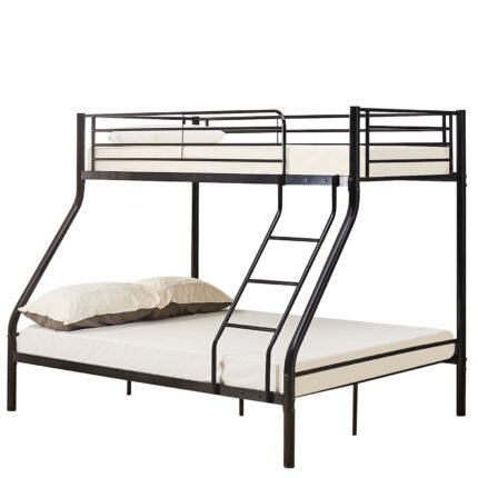 Βρες το Κουκέτα ArteLibre OSAGE Μαύρο Μέταλλο 200x148x161cm (Στρώματα 90x190cm/140x190cm) σε μοναδική τιμή στο clickforshop.gr