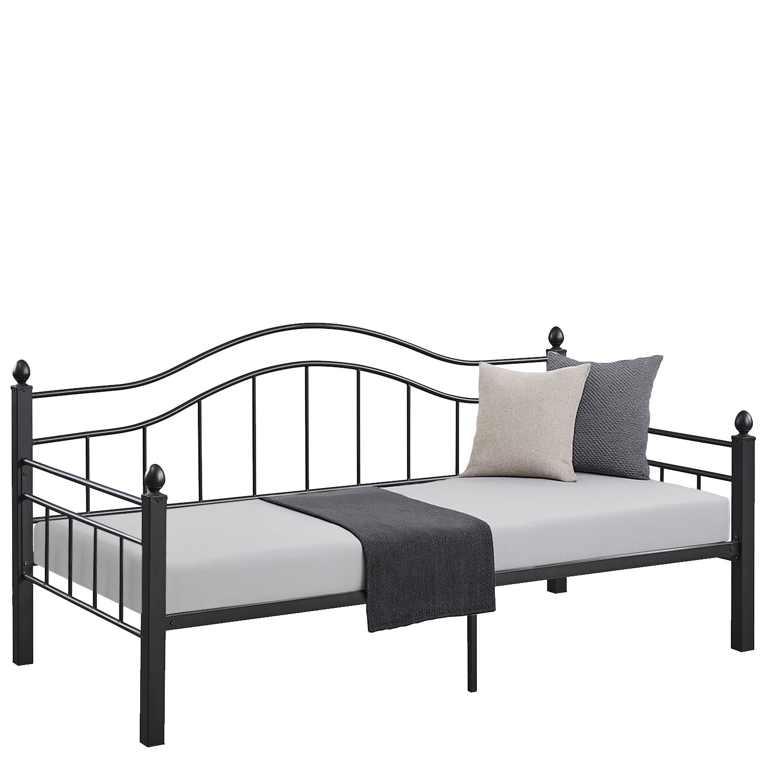 Καναπές Κρεβάτι ArteLibre PECOS Μαύρο Μέταλλο 200x98x99cm (Στρώμα 90x190cm) Βρες το Καναπές Κρεβάτι ArteLibre PECOS Μαύρο Μέταλλο 200x98x99cm (Στρώμα 90x190cm) σε μοναδική τιμή στο clickforshop.gr