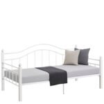 Βρες το Καναπές Κρεβάτι ArteLibre PECOS Λευκό Μέταλλο 200x98x99cm (Στρώμα 90x190cm) σε μοναδική τιμή στο clickforshop.gr