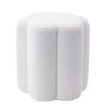 Βρες το Σκαμπό ArteLibre BAT FLOWER Λευκό Ύφασμα Μπουκλέ 38x38x40cm σε μοναδική τιμή στο clickforshop.gr