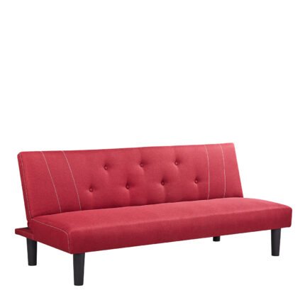 Βρες το Καναπές Κρεβάτι ArteLibre ASTRI Κόκκινο 180x77x73cm σε μοναδική τιμή στο clickforshop.gr