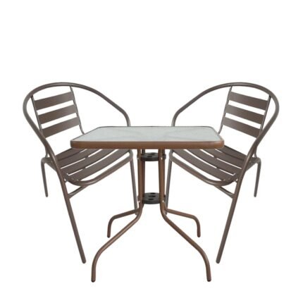 Βρες το Σετ Τραπεζαρία Κήπου ArteLibre MARS Μέταλλο Καφέ Με 2 Πολυθρόνες 14990087 σε μοναδική τιμή στο clickforshop.gr