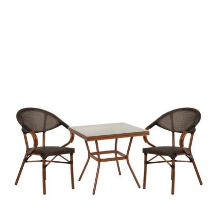 Βρες το Σετ Τραπεζαρία Κήπου ArteLibre ANGOLA Μπαμπού Αλουμίνιο/Γυαλί Με 2 Πολυθρόνες 14990222 σε μοναδική τιμή στο clickforshop.gr