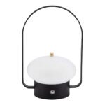 Βρες το Επιτραπέζιο Φωτιστικό ArteLibre LED Φορητό BARCELONA Με Κουδούνι Ρεσεψιόν/Καλέσματος Μαύρο/Λευκό Μέταλλο/Πλαστικό 13x11x σε μοναδική τιμή στο clickforshop.gr