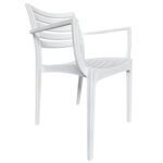 Βρες το Πολυθρόνα Κήπου ArteLibre BORA-BORA Λευκό PP 57x57x83cm σε μοναδική τιμή στο clickforshop.gr