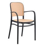 Βρες το Πολυθρόνα Κήπου ArteLibre CANARY Μαύρο/Μπεζ PP 55x52x86cm σε μοναδική τιμή στο clickforshop.gr