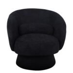 Βρες το Πολυθρόνα Περιστρεφόμενη ArteLibre THEBE Μαύρο Ύφασμα 77.5x74x78cm σε μοναδική τιμή στο clickforshop.gr