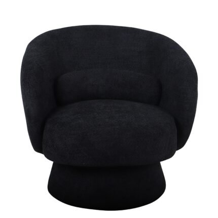 Βρες το Πολυθρόνα Περιστρεφόμενη ArteLibre THEBE Μαύρο Ύφασμα 77.5x74x78cm σε μοναδική τιμή στο clickforshop.gr