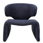 Πολυθρόνα ArteLibre HIMALIA Μπλε Ύφασμα/Μέταλλο/Ξύλο 73x78x75cm - Image 2