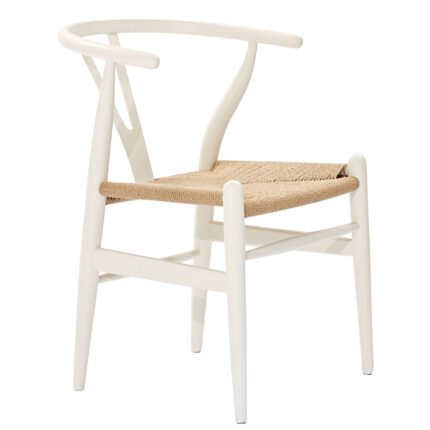 Βρες το Καρέκλα Επαγγελματική ArteLibre DIONE Λευκό Ξύλο/Σχοινί 49x42x78cm σε μοναδική τιμή στο clickforshop.gr