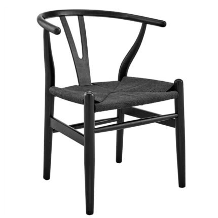 Βρες το Καρέκλα Επαγγελματική ArteLibre DIONE Μαύρο Ξύλο/Σχοινί 49x42x78cm σε μοναδική τιμή στο clickforshop.gr