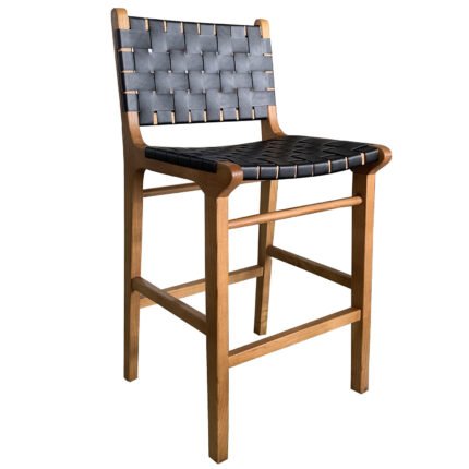 Βρες το Καρέκλα Επαγγελματική ArteLibre OGYGIA Καρυδί/Μαύρο Ξύλο/Δέρμα 45x38x97cm σε μοναδική τιμή στο clickforshop.gr