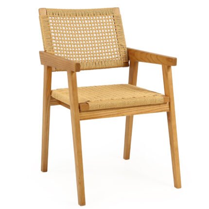 Βρες το Καρέκλα Επαγγελματική ArteLibre HELIOS Φυσικό Ξύλο/Σχοινί 46x45x83 σε μοναδική τιμή στο clickforshop.gr