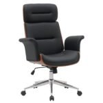 Βρες το Καρέκλα Γραφείου Διευθυντή ArteLibre TARAK Μαύρο/Καφέ Ξύλο/PU/Αλουμίνιο 75x68x113.5-122cm σε μοναδική τιμή στο clickforshop.gr