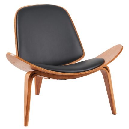 Βρες το Πολυθρόνα ArteLibre THALOR Μαύρο/Καφέ Ξύλο/PU 90x76.5x74.5cm σε μοναδική τιμή στο clickforshop.gr