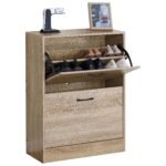 Βρες το Παπουτσοθήκη ArteLibre BRANTLEY Δρυς Μοριοσανίδα 60x24x81cm σε μοναδική τιμή στο clickforshop.gr
