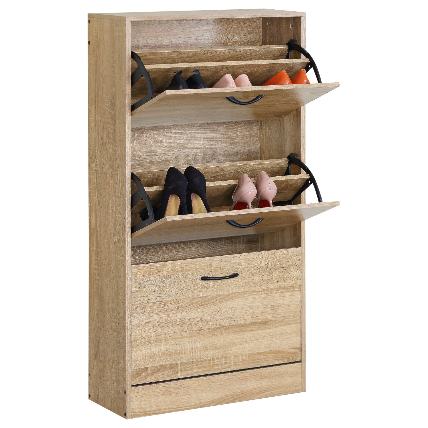 Παπουτσοθήκη ArteLibre BRANTLEY Δρυς Μοριοσανίδα 60x24x116cm Βρες το Παπουτσοθήκη ArteLibre BRANTLEY Δρυς Μοριοσανίδα 60x24x116cm σε μοναδική τιμή στο clickforshop.gr