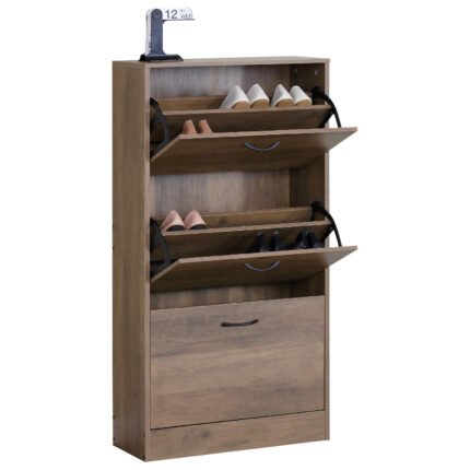 Βρες το Παπουτσοθήκη ArteLibre BRANTLEY WALNUT Μοριοσανίδα 60x24x116cm σε μοναδική τιμή στο clickforshop.gr