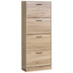 Παπουτσοθήκη ArteLibre BRANTLEY Δρυς Μοριοσανίδα 60x24x150cm - Image 2