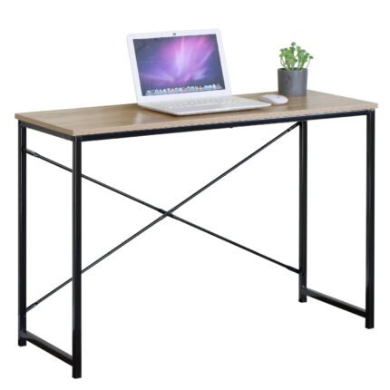 Βρες το Γραφείο ArteLibre HALDEN Δρυς/Μαύρο Μοριοσανίδα/Μέταλλο 100x40x70cm σε μοναδική τιμή στο clickforshop.gr