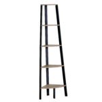 Βρες το Βιβλιοθήκη ArteLibre PENDRYN Δρυς/Μαύρο Μοριοσανίδα/Μέταλλο 53.4x37.8x160.3cm σε μοναδική τιμή στο clickforshop.gr