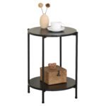 Βρες το Βοηθητικό Τραπεζάκι ArteLibre ULVERTON Μαύρο Μάρμαρο Μοριοσανίδα/Μέταλλο 43.3x43.3x56.5cm σε μοναδική τιμή στο clickforshop.gr