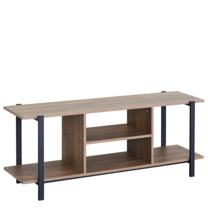 Βρες το Έπιπλο Τηλεόρασης ArteLibre PENWYN Καφέ/Μαύρο Μοριοσανίδα/Μέταλλο 120x35x46cm σε μοναδική τιμή στο clickforshop.gr