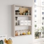 Βρες το Ράφι Τοίχου ArteLibre EARLS Μπεζ Μοριοσανίδα 43.2x9x60cm σε μοναδική τιμή στο clickforshop.gr