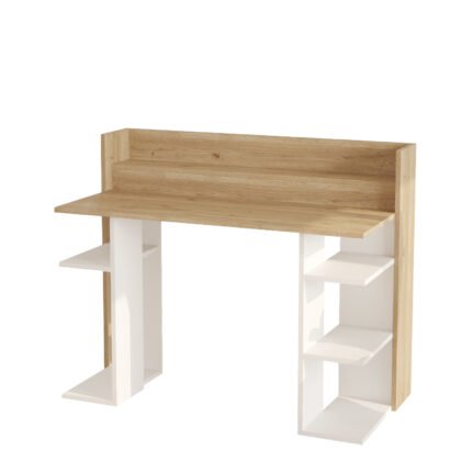 Βρες το Γραφείο ArteLibre FIFE Φυσικό/Λευκό Μοριοσανίδα/Μελαμίνη 124x58x98cm σε μοναδική τιμή στο clickforshop.gr