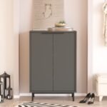 Βρες το Παπουτσοθήκη ArteLibre BUTE Ανθρακί Μοριοσανίδα/Μελαμίνη 105.6x35.5x72cm σε μοναδική τιμή στο clickforshop.gr