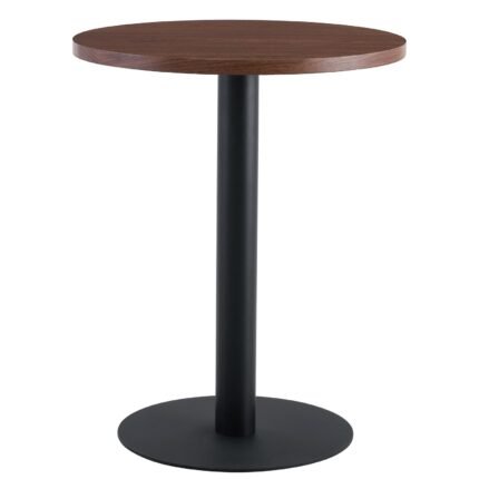 Βρες το Τραπέζι Τραπεζαρίας ArteLibre QUINTON Καρυδί/Μαύρο Μέταλλο/Μοριοσανίδα 60x60x74cm σε μοναδική τιμή στο clickforshop.gr