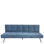 Βρες το Καναπές Κρεβάτι ArteLibre ELVORE Μπλε Ύφασμα/Ξύλο 190x83x74cm σε μοναδική τιμή στο clickforshop.gr